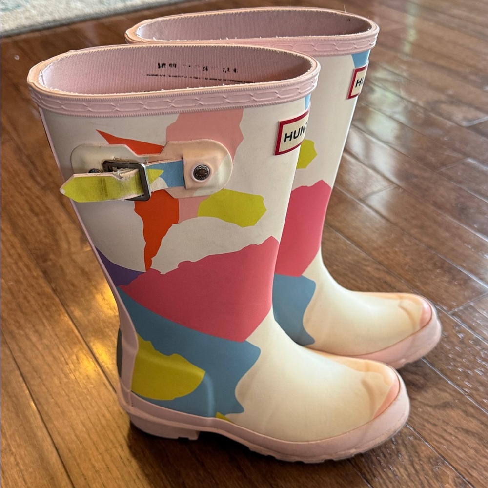 Hunter Colorful Patterned Rain Boots